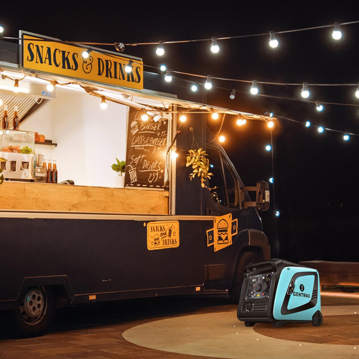 From Campsites to Food Trucks: Gentrax Generators in Action