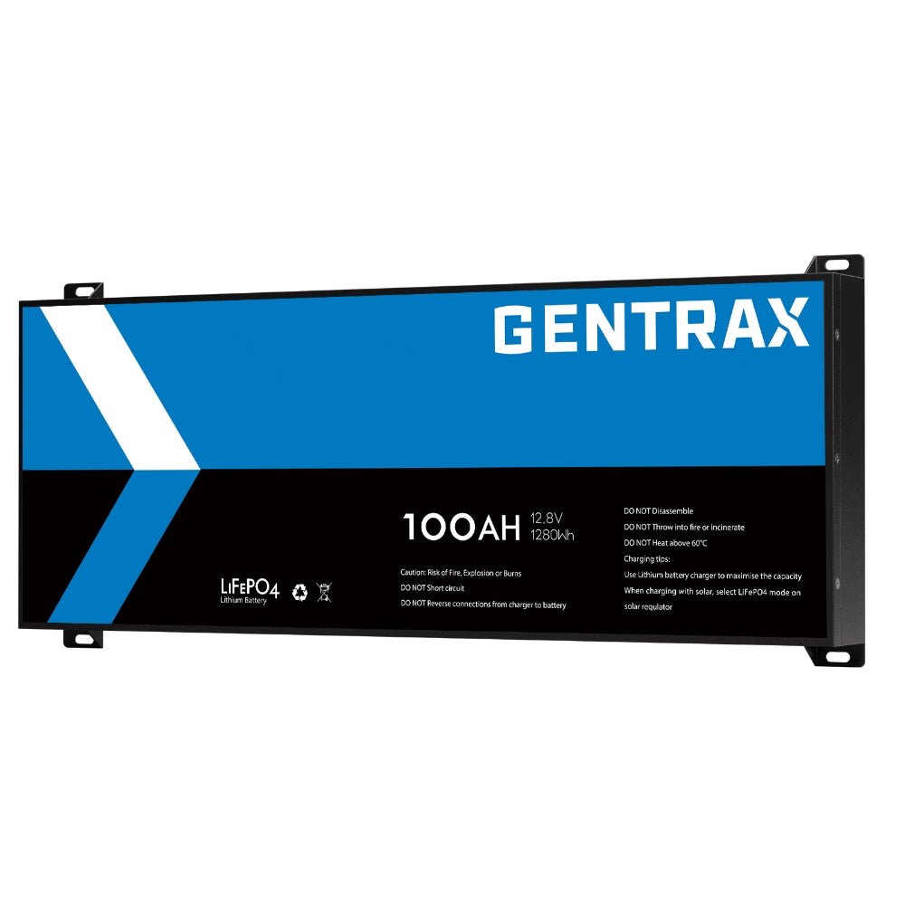 Gentrax 12V 100Ah Blade LiFePO4 Battery