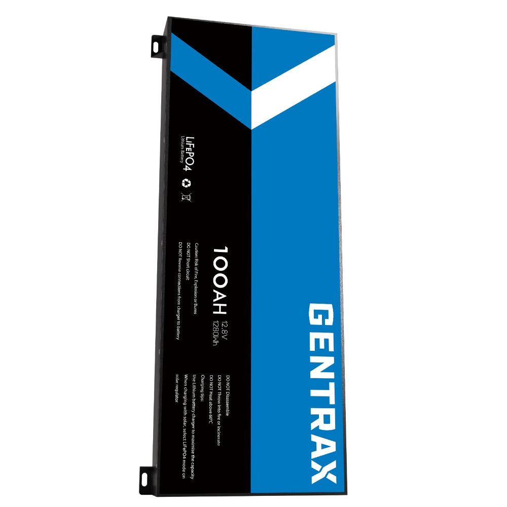 Gentrax 12V 100Ah Blade LiFePO4 Battery