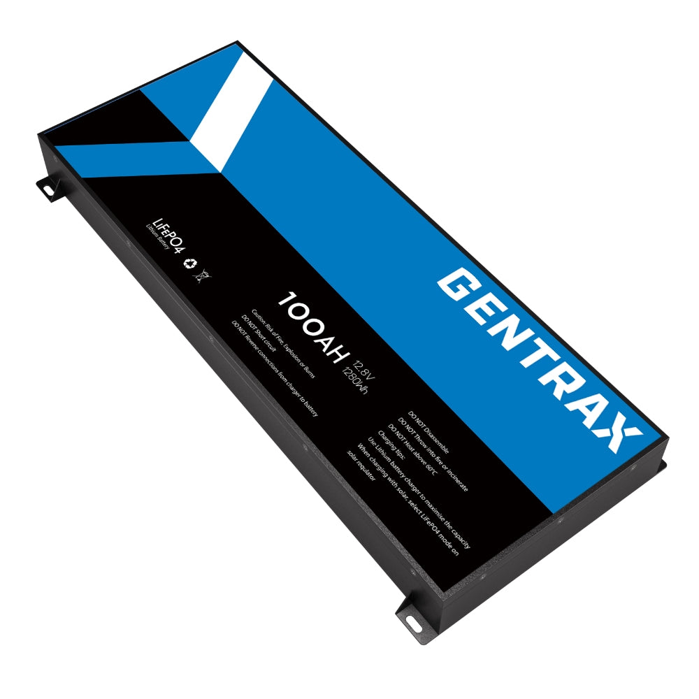 Gentrax 12V 100Ah Blade LiFePO4 Battery