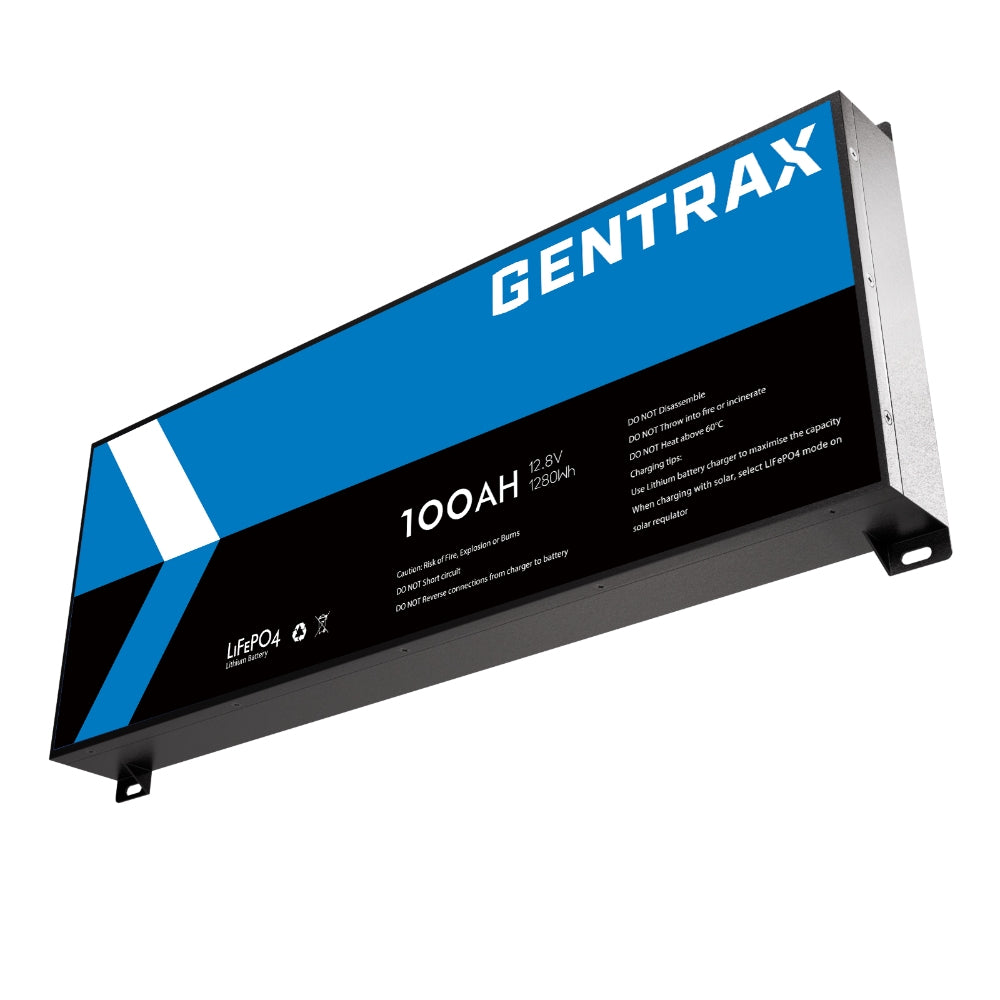 Gentrax 12V 100Ah Blade LiFePO4 Battery