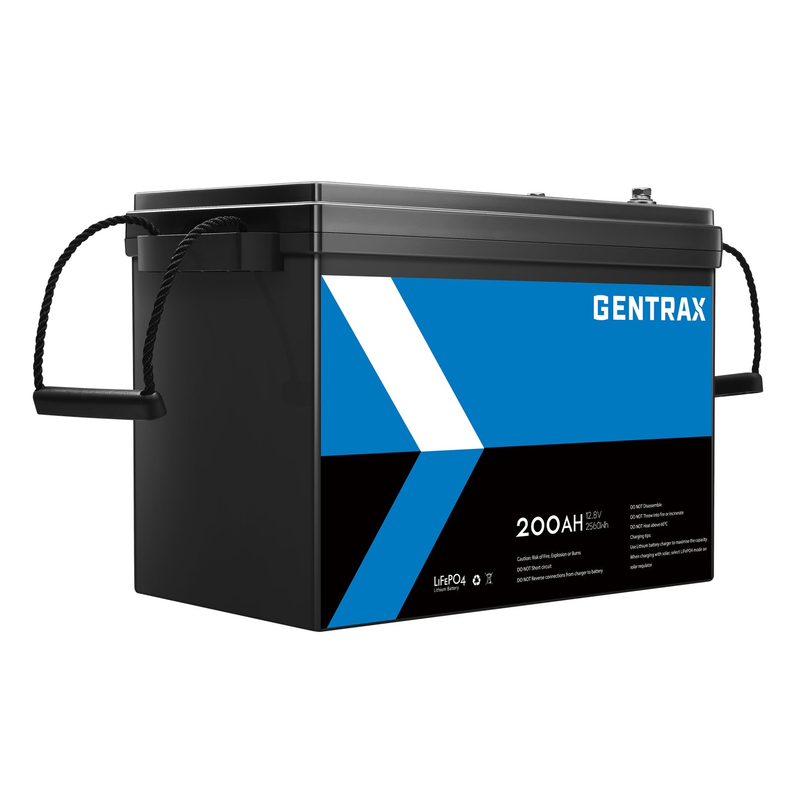 Gentrax 12V 200Ah Lithium LiFePO4 Battery
