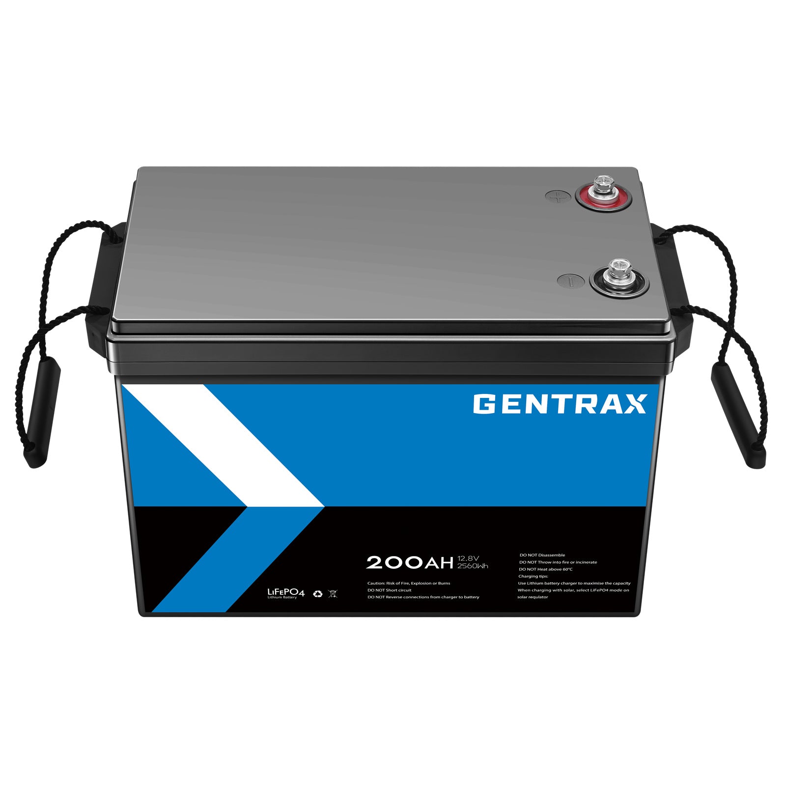 Gentrax 12V 200Ah Lithium LiFePO4 Battery