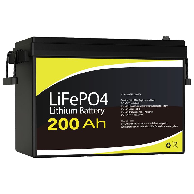 Gentrax 12V 200Ah Lithium LiFePO4 Battery