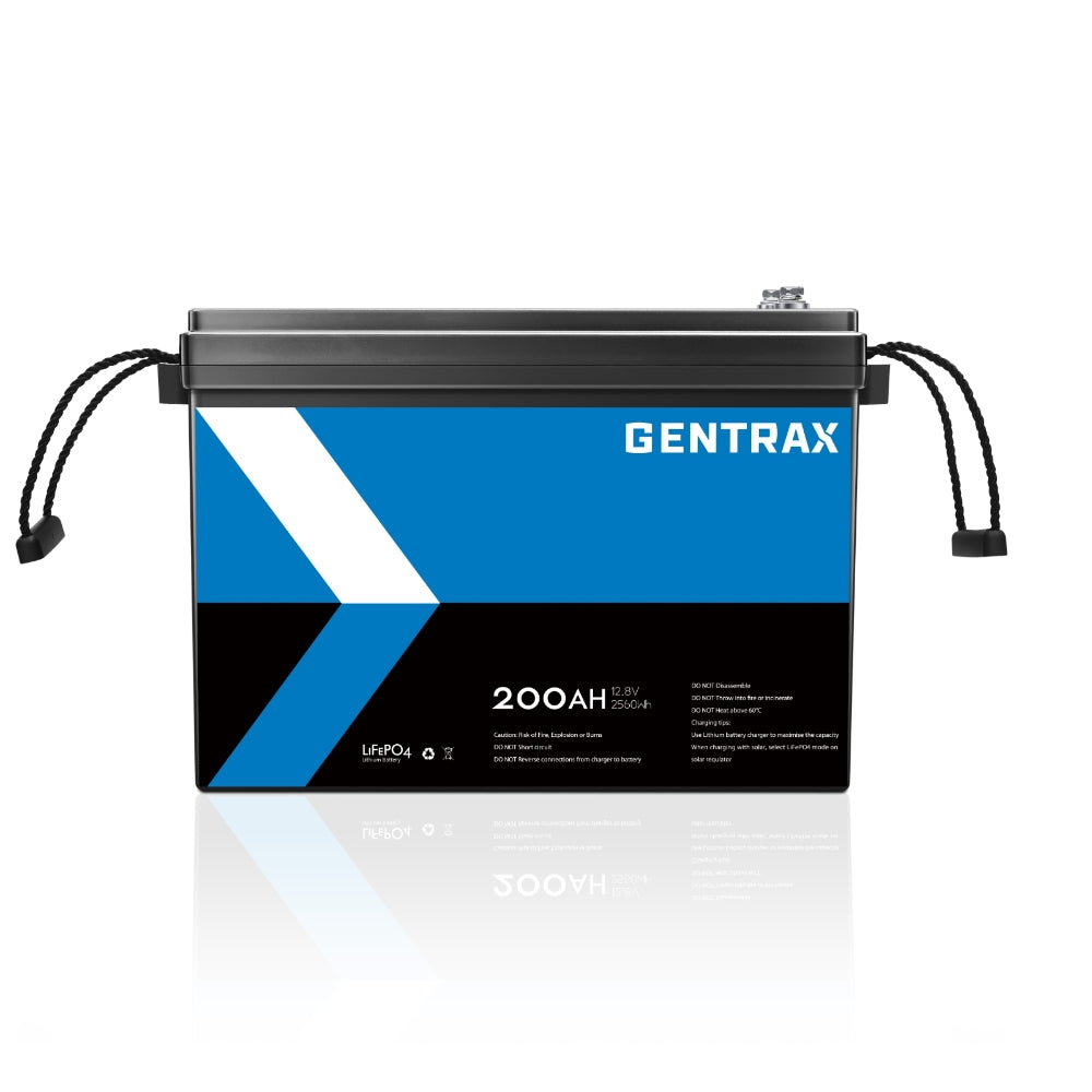 Gentrax 12V 200Ah LiFePO4 Battery