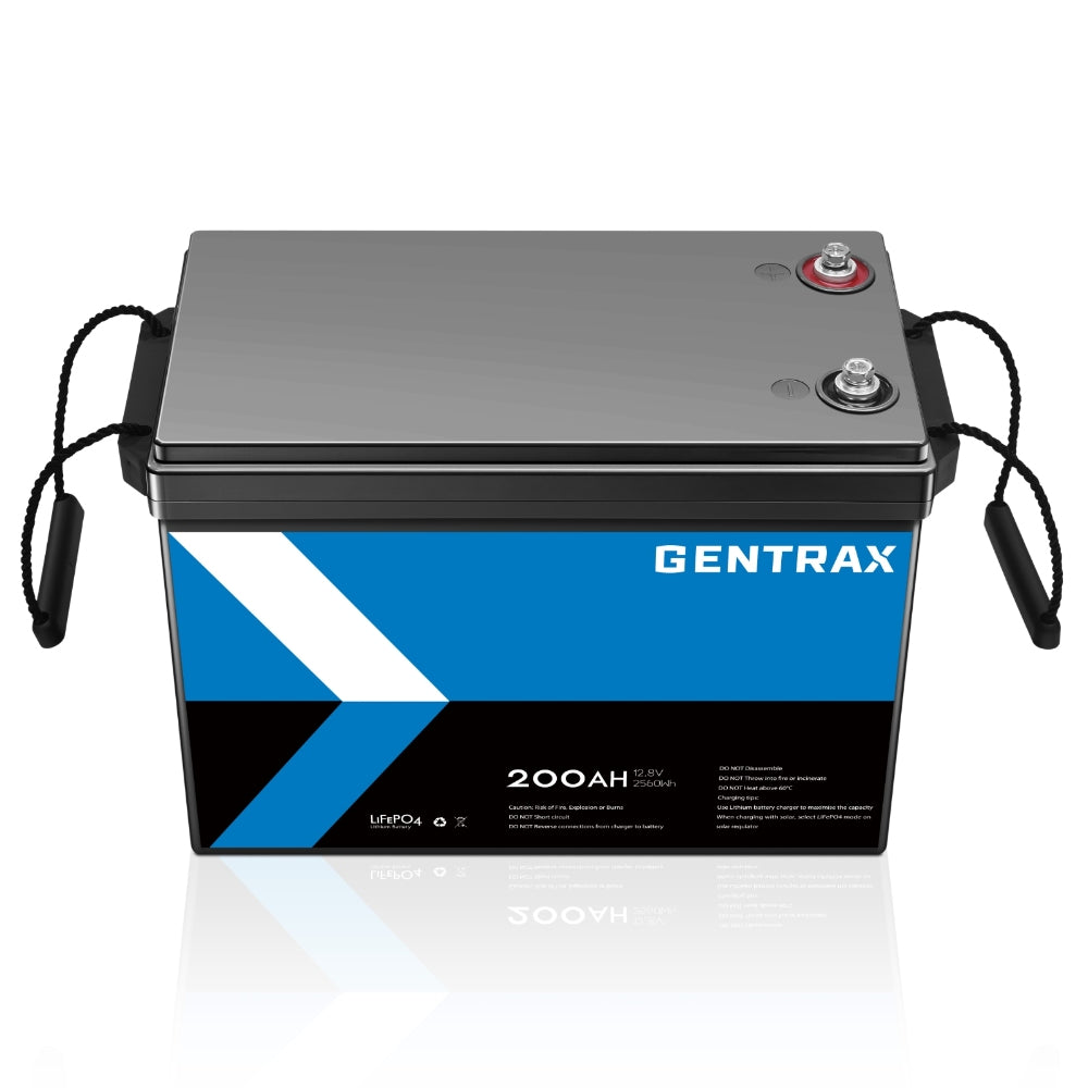 Gentrax 12V 200Ah LiFePO4 Battery