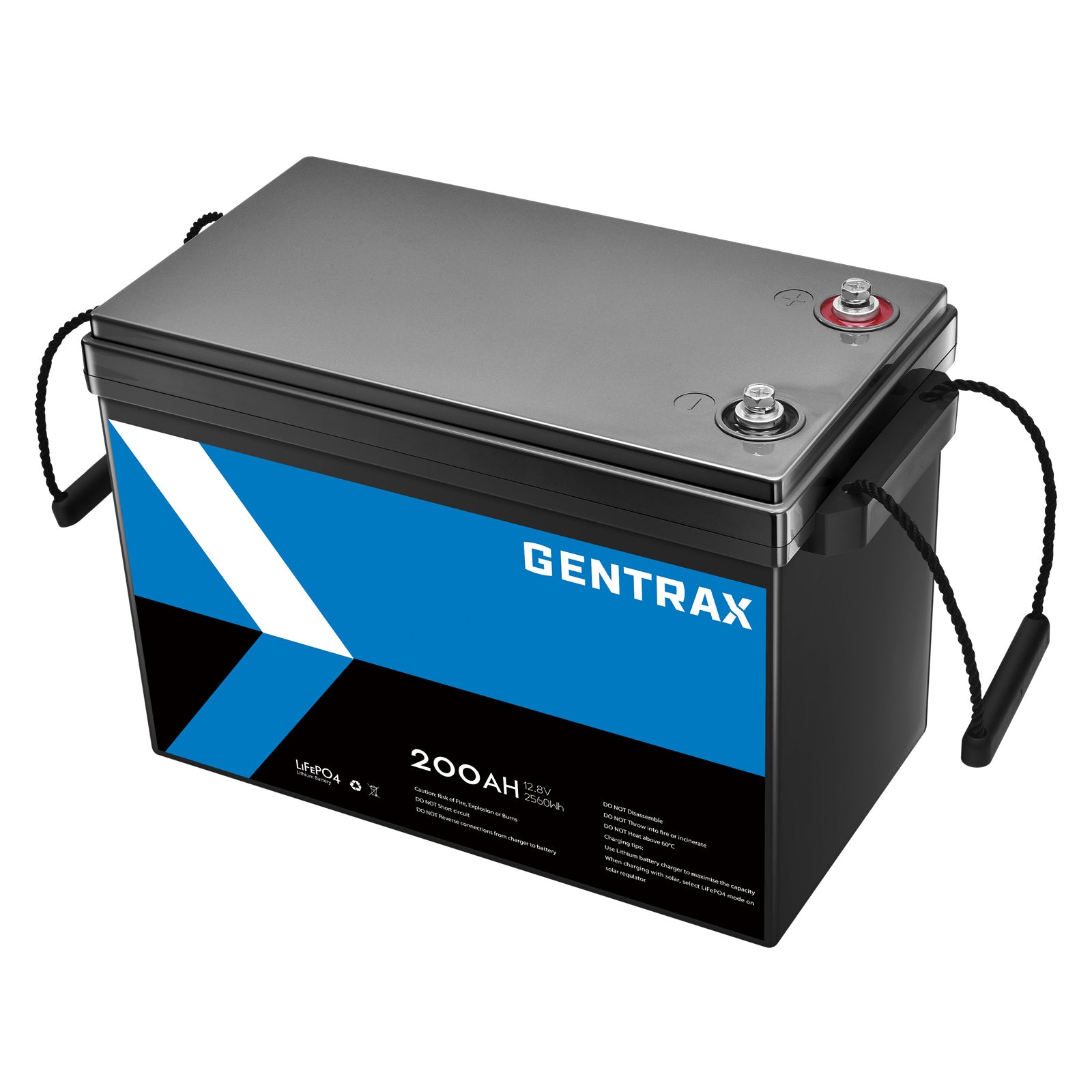 Gentrax 12V 200Ah Lithium LiFePO4 Battery
