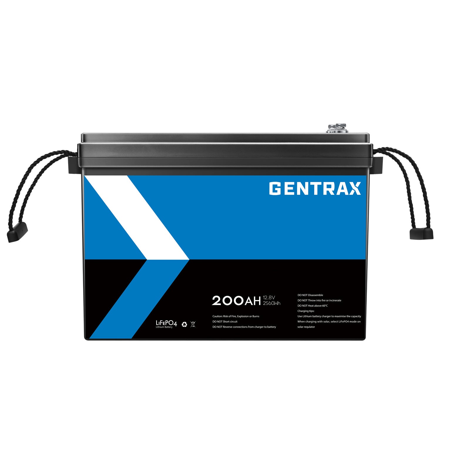 Gentrax 12V 200Ah Lithium LiFePO4 Battery