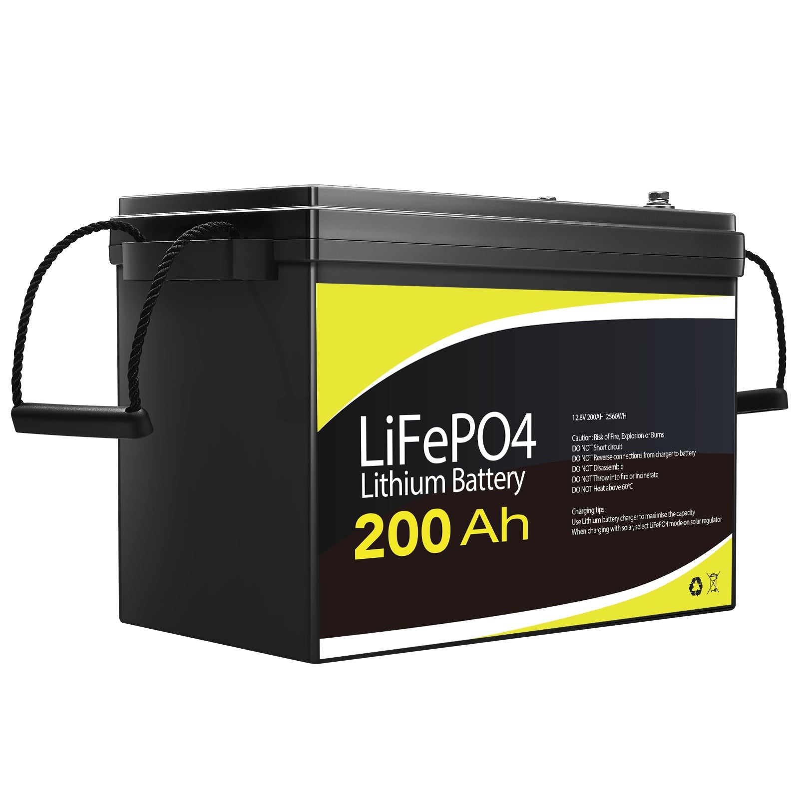 Gentrax 12V 200Ah Lithium LiFePO4 Battery