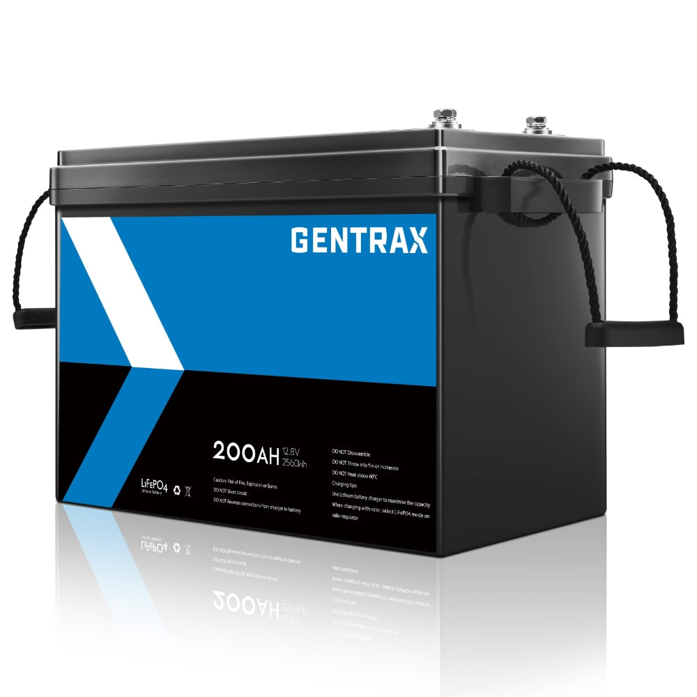 Gentrax 12V 200Ah LiFePO4 Battery