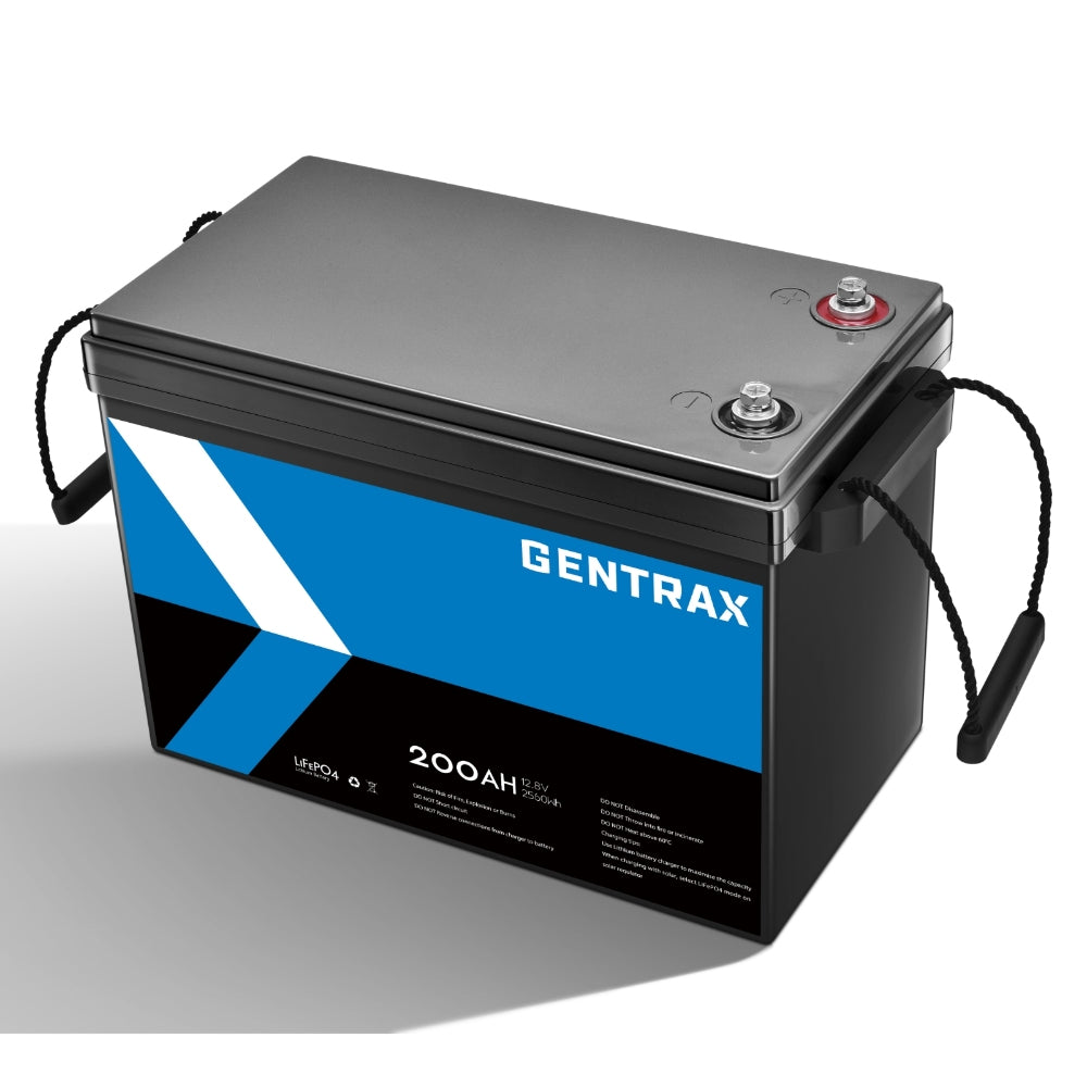 Gentrax 12V 200Ah LiFePO4 Battery