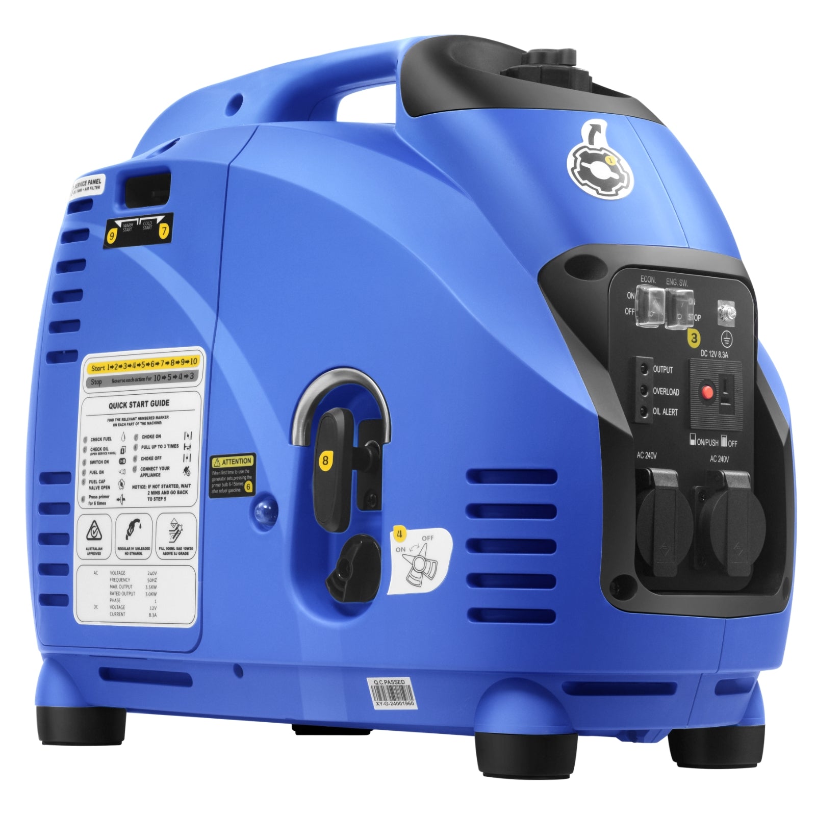 Gentrax GT3500 Inverter Generator