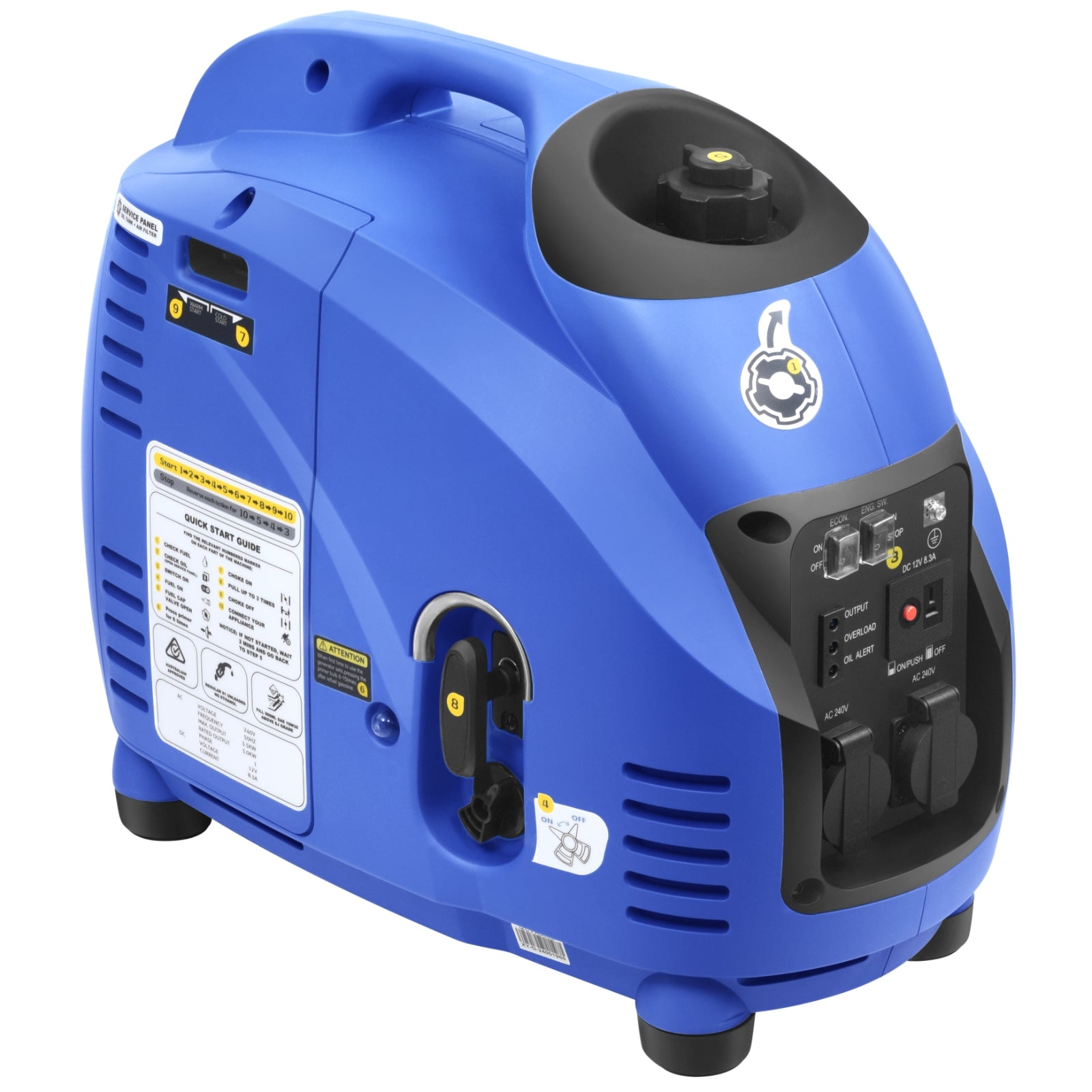 Gentrax GT3500 Inverter Generator