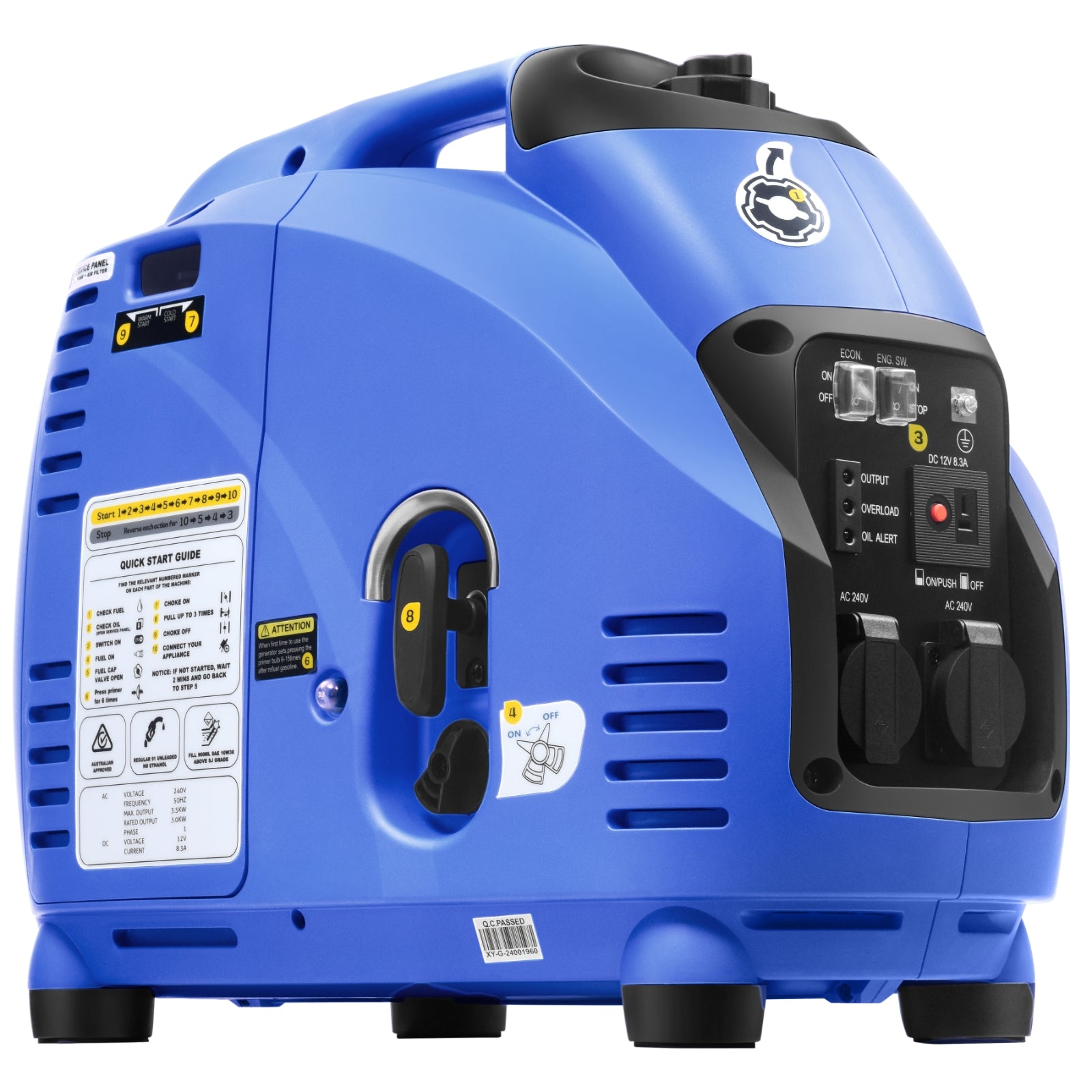 Gentrax GT3500 Inverter Generator